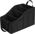 Black Multi-Compartment Backseat Car Organizer