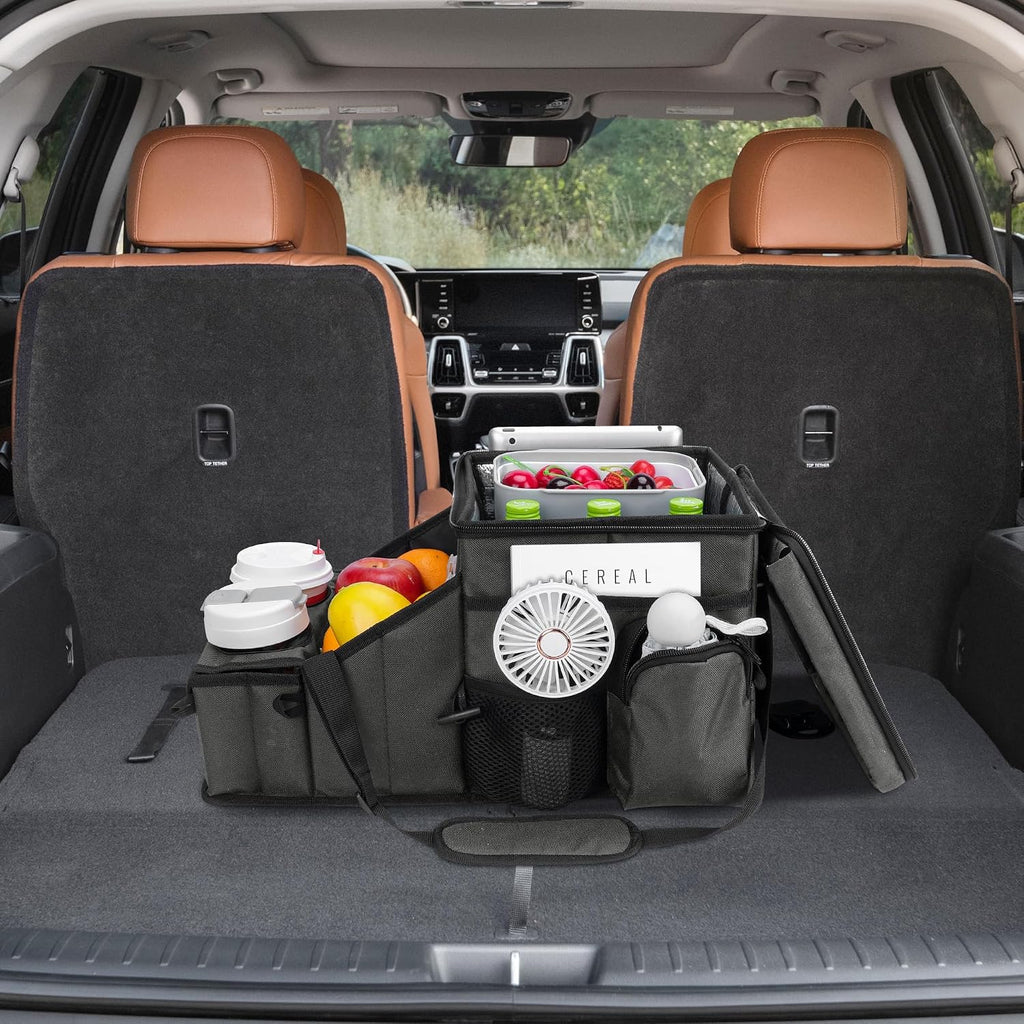 Car Hop Front Seat Organizer with Laptop Tray & Divider