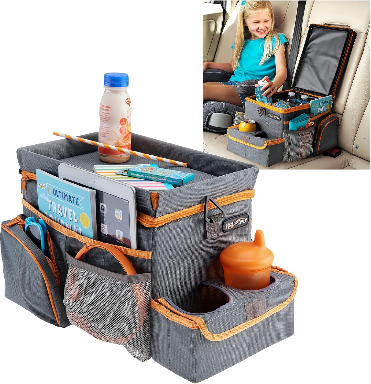 Gray High Road CarHop Cooler Caddy