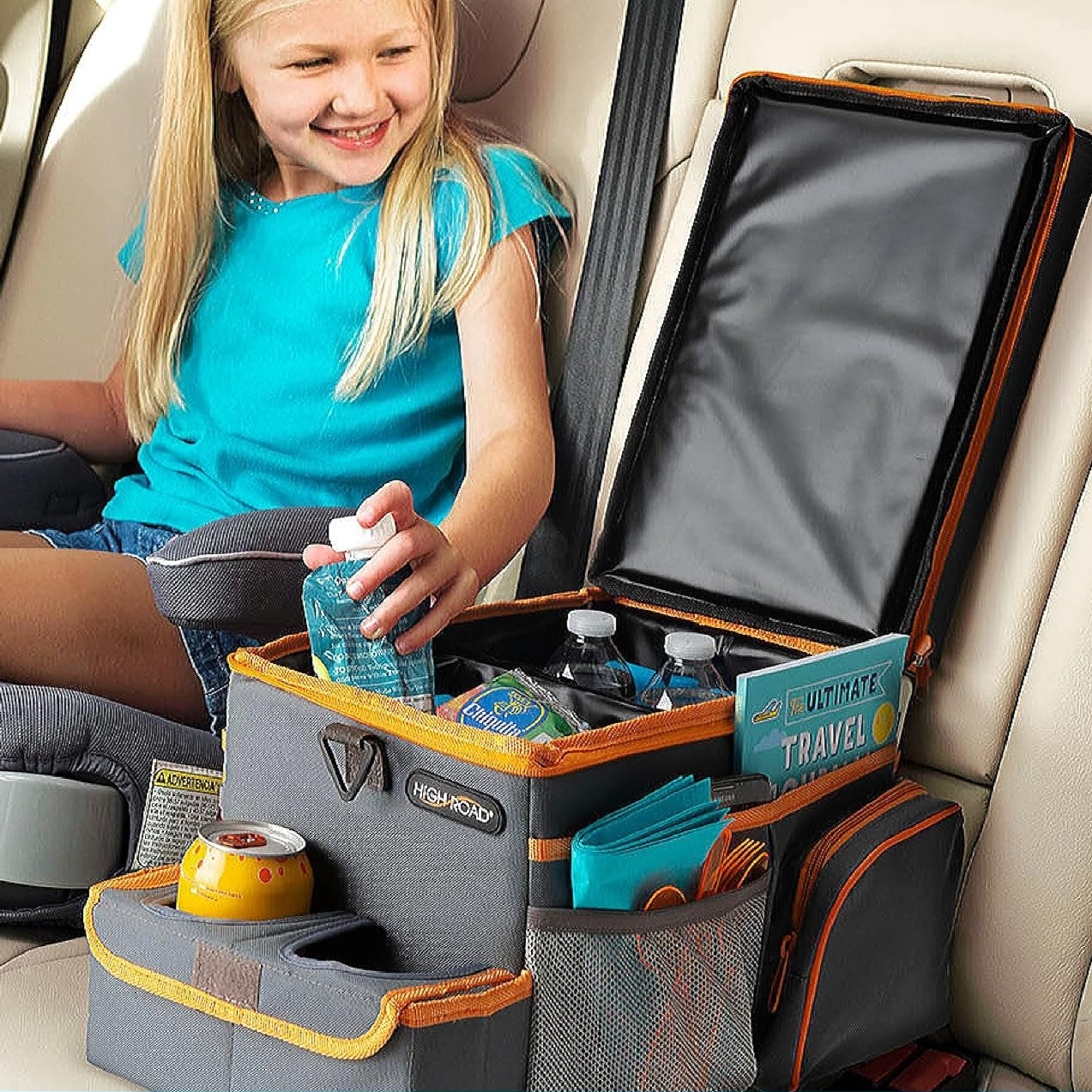 Gray High Road CarHop Cooler Caddy